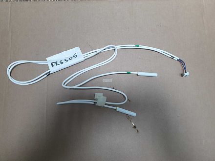 Датчик температуры Whirlpool, Indesit С 2 КАБЕЛЯМИ: 1 БЕЛЫЙ 150 СМ + 1 БЕЛЫЙ 120 (6305)